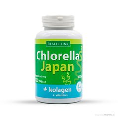 Chlorella Japan + kolagen 750tbl HEALTH LINK