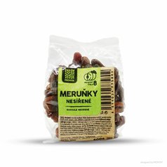 Meruňky nesířené vel. 8. 500g PROVITA