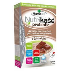 Nutrikaše probiotik čokoláda bezl. 3x60g MOGADOR