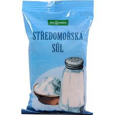 Sůl středomořská nerafinovaná 500g BIONEBIO