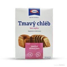 Chléb tmavý bezl.-směs 500g LABETA