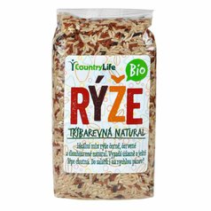 Rýže tříbarevná natural 500g BIO CL