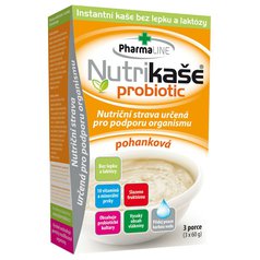 Nutrikaše probiotik pohanková bezl. 3x60g MOGADOR