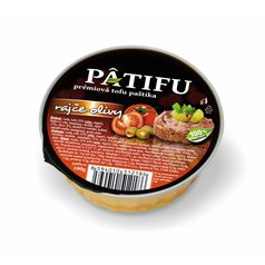 Paštika rostl. tofu rajče-olivy Patifu-ALU 100g VETO