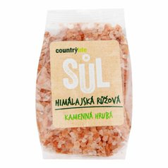 Sůl himalájská růžová hrubá  500g CL