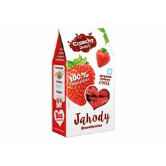 Ovoce suš. mraz. jahody plátky bezl. 20g CRUNCHY SNACK