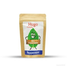 Žvýkačky peppermint bez aspart. 9g HUGO
