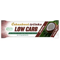 Tyčinka čekan. Low Carb kokos bezl. 35g 4SLIM