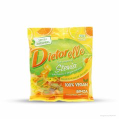 Bonbóny pomeranč, citron VEGAN 70g DIETORELLE