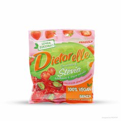 Bonbóny jahoda se slad. VEGAN 70g DIETORELLE