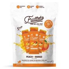 Snack ovoc. ke zmrazení Broskev, mango 5x50g FRUTTETO