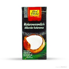 Nápoj kokos. extrakt 85% 1l REAL THAI