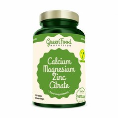 Calcium Magnesium Zinc Citrate 120cps GREENFOOD
