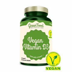 Vegan Vitamin D3 60cps GREENFOOD