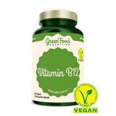 Vitamin B12 60cps GREENFOOD - doprodej!