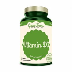 Vitamin D3 60cps GREENFOOD