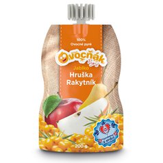 Pyré jablko, hruška, rakytník 200g OVOCŇÁK