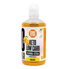 Koncentrát náp. Keto Low Carb pomeranč 0,5l CUKRSTOP - doprodej!