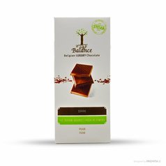 Čokoláda STEVIA hořká bez přid. cukru 85g BALANCE