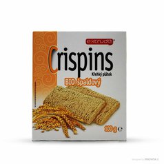Plátek kř. špaldový Crispins 100g BIO EXTRUDO