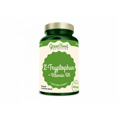 L-Tryptophan+vitamin B6 90cps GREENFOOD