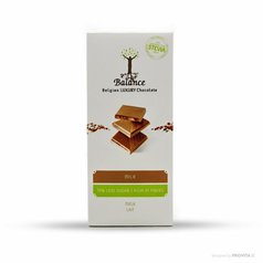 Čokoláda STEVIA mléč. 38% bez přid. cukru 85g BALANCE