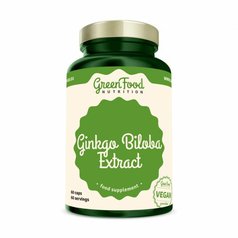 Ginkgo Biloba Extract 60cps GREENFOOD