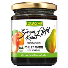 Povidla hruš.jabl. bez přid. cukru 300g BIO RAPUNZEL