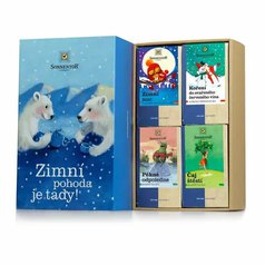 Kazeta dárková čajů BIO-Zimní pohoda SONNENTOR