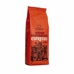 Káva Vídeňské pokušení® Espresso pražená zrnková 1kg BIO SONNENTOR