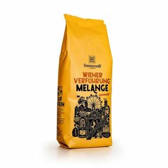 Káva Vídeňské pokušení® Melange pražená mletá 500g BIO SONNENTOR