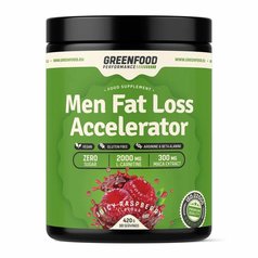 Men Fat Loss Accelerator malina bezl. 420g GREENFOOD