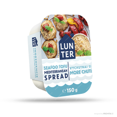 Pomazánka na středomoř. způsob Tofu Seafoo Mediterranean 150g LUNTER