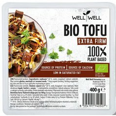 Tofu tvrdé v kelímku s vodou 400g BIO WELL W.