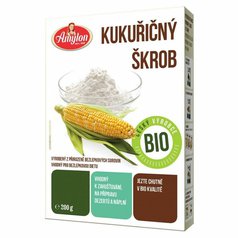 Škrob kukuřičný bezl. 200g BIO AMYLON Škrob kukuřičný bezl. 200g BIO AMYLON