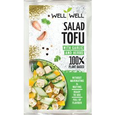 Tofu salátkové s česnekem a bylinkami 140g WELL W.