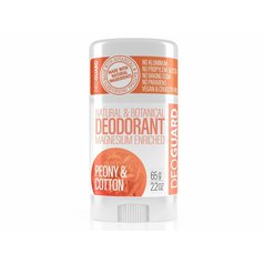 Deodorant přírodní tuhý-Pivoňka a květ bavlny 65g DEOGUARD