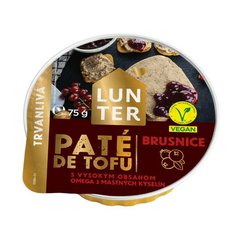 Pomazánka paté tofu s brusinkami 75g LUNTER