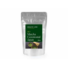 Prášek matcha ceremonial Japan 50g BIO HEALTH LINK