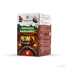 Čaj Advent. kalendář dvoukom. 38,9g BIO SONNENTOR