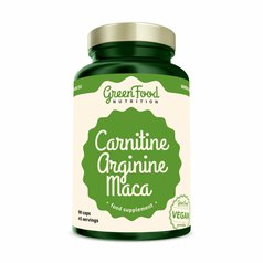 Carnitine, Arginine, Maca 90cps GREENFOOD
