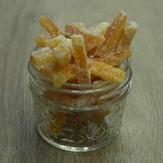 Kůra pomerančová proužky - volně