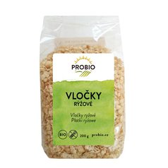 Vločky rýžové bezl. 200g BIO PROBIO