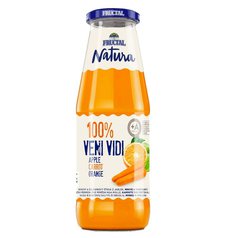 Šťáva Mrkev, jablko, pomeranč NATURA 100% 0,7l FRUCTAL