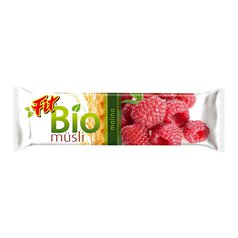 * Fit tyčinka malinová 30g BIO