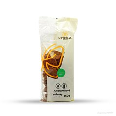 Sušenky amarantové karob celozrn. 150g NATURAL J
