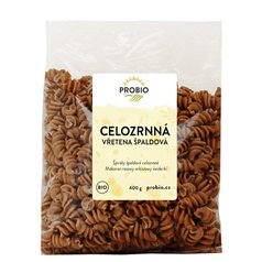 Těstoviny špaldová vřetena celozrn. 400g BIO PROBIO